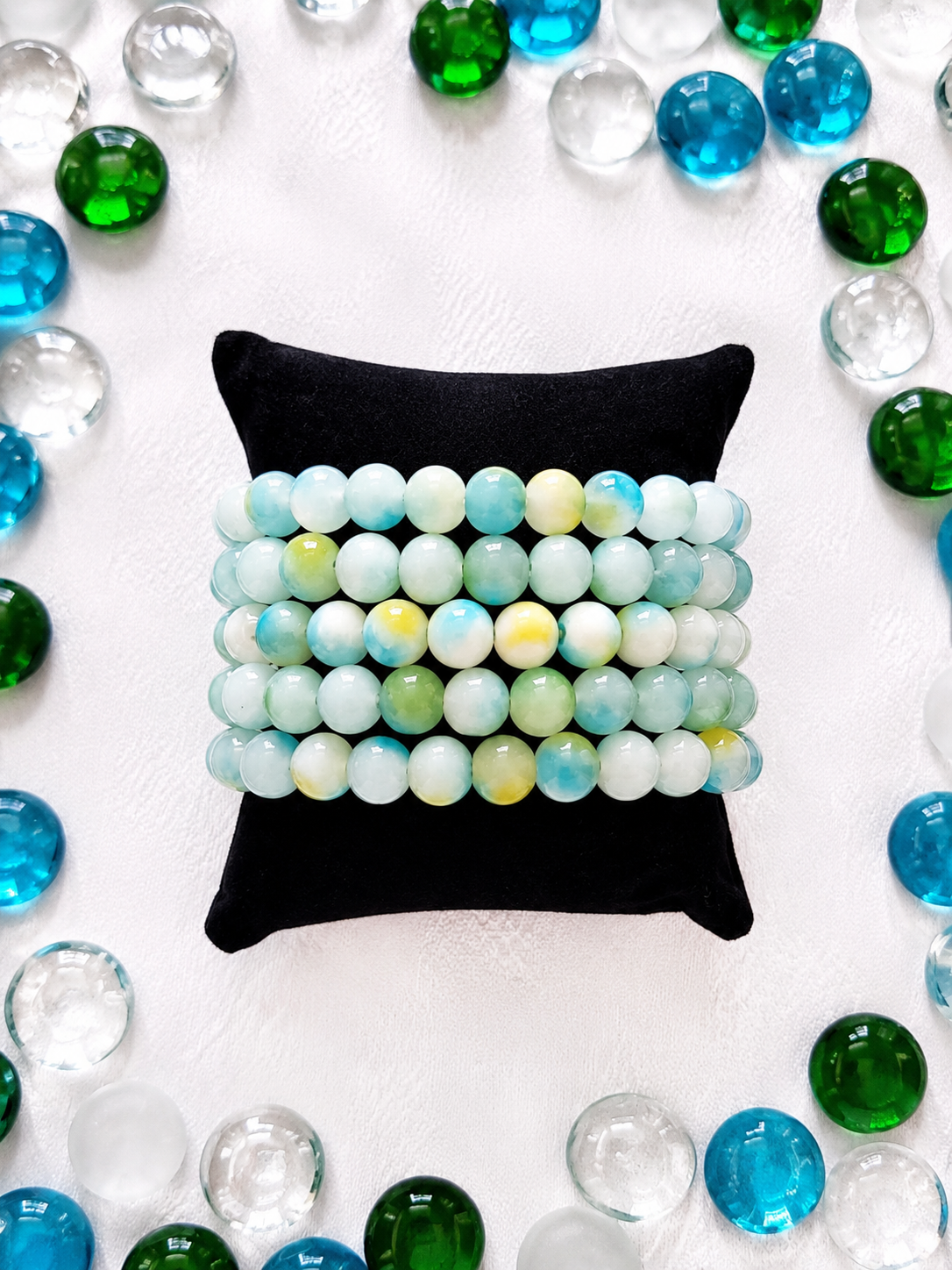 “Elegant Beaded Bracelets” ✨ - Laura golden jewelry