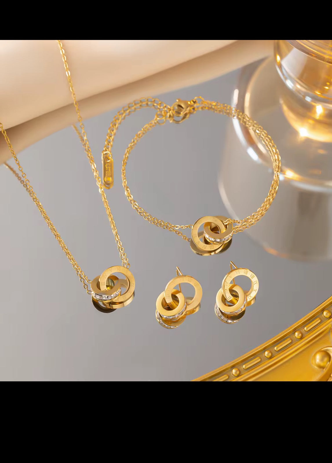 “Elegant Jewelry Collection ✨” - Laura golden jewelry