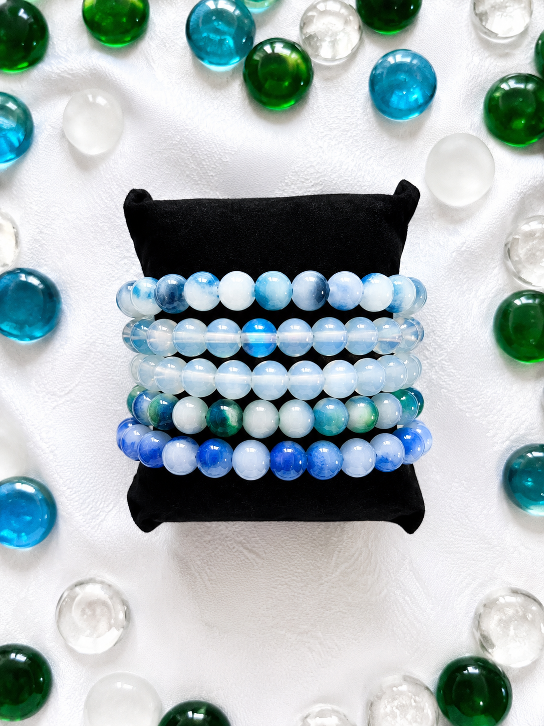 “Elegant Beaded Bracelets” ✨ - Laura golden jewelry